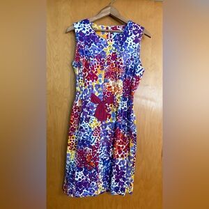 Calvin Klein Multicolor Sleeveless Dress size 8